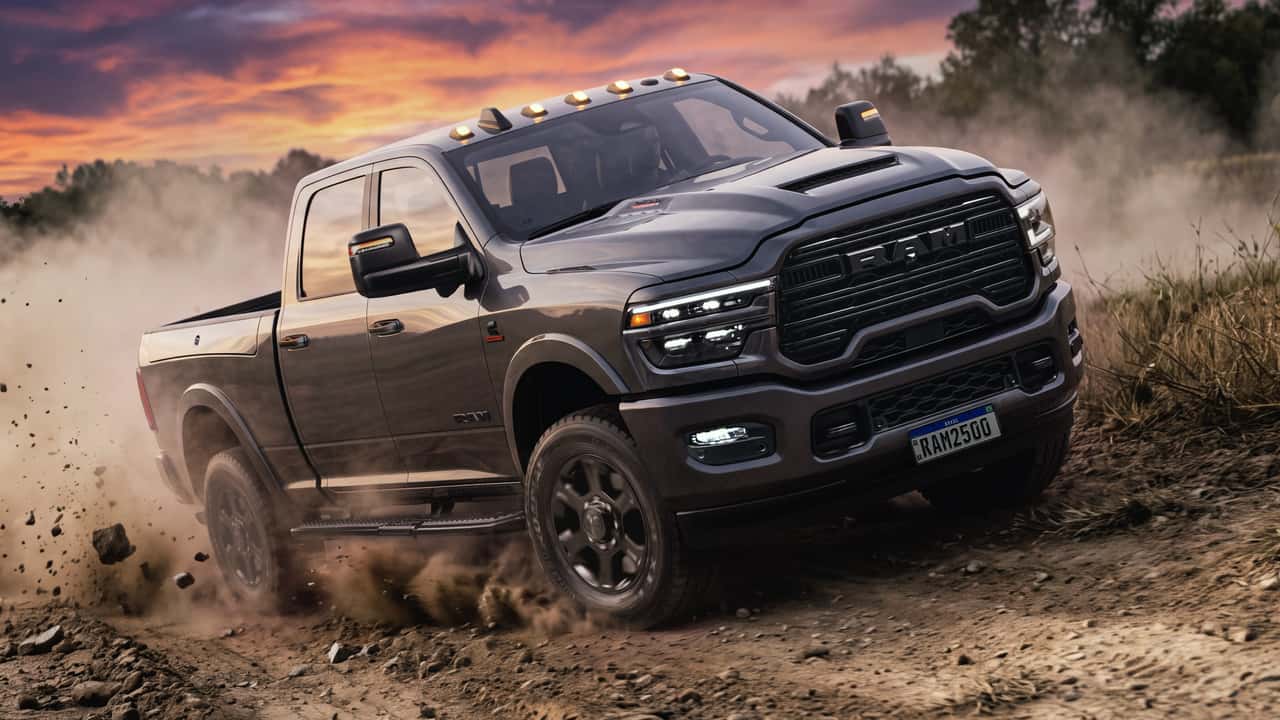 Ram 2500 Night Edition estreia no Brasil e vira topo de linha por R$ 569.990
